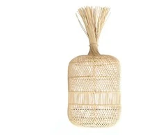 Pakabinamas šviestuvas Bazaar Pendelis, "Dumpling" stovas, 0,29x0,29x0,65 m, Natūrali