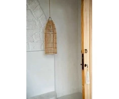 Pakabinamas šviestuvas Bazaar Pendelis, žvejybos gaudymo tinklas, 0,22x0,22x0,62 m, Natūralus