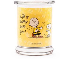 Peanuts Penauts Duftkerze Gyvenimas su tavimi geresnis - 250 g