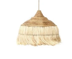 Pakabinamas šviestuvas Bazaar Pendentas, Abaka Hoola, 0,5x0,5x0,5 m, Natūralus