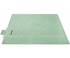 Songmics Pikniko antklodė 300 x 200 cm skalbiama mašinoje ir sulankstoma žalia