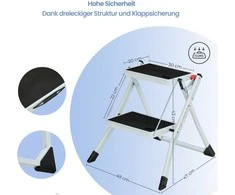 Sulankstomos kopėčios SONGMICS