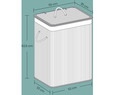 Songmics Skalbinių krepšys 100 l
