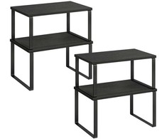 Songmics Prieskonių laikiklis, 19.5x29.7x15.8 cm, Juodas