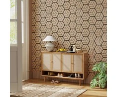 Promotions Akustinės sienų plokštės, 81x66x1.8 cm, Natūralios, Garso sugeriančios medinės plokštės