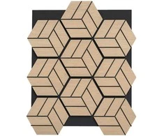 Promotions Akustinės sienų plokštės, 81x66x1.8 cm, Natūralios, Garso sugeriančios medinės plokštės