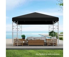 Promotions Stogelis, Pakeitimo stogas, 300x300 cm, Juoda