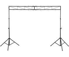 Promotions Apšvietimo Traso Sistema Aukščio Reguliavimas 363x104x264 cm Juodas Metalas
