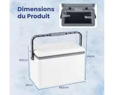 Promotions Aušintuvas 48,5x29x31,5 cm Baltas Izoliuotas