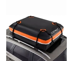 Promotions Automobilinis stogo bagažo laikiklis 112x86x45 cm Oranžinis PVC Saugojimo dėklas