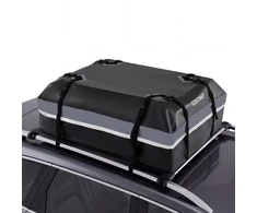 Promotions Automobilinis stogo bagažo laikiklis 112x86x45 cm Pilkas Vandeniui atsparus PVC