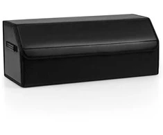 Promotions Automobilio bagažinės organizatorius, 46x30x28 cm, juoda oda, daiktadėžė