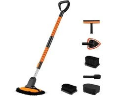 Promotions Automobilio plovimo šepetėlių rinkinys, 112-132 cm, oranžinis
