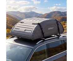 Promotions Automobilio stogo krepšys 115x60x35 cm Pilkas Vandeniui atsparus Saugojimo