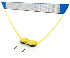 Promotions Badmintono tinklo rinkinys 270 cm geltonas, laikymo dėžė