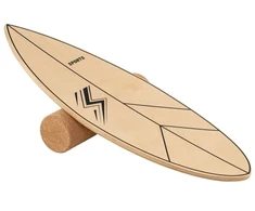 Promotions Balansinis lenta treniruoklis 77x29 cm natūralaus medžio fitnesui