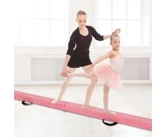 Promotions Gimnastikos pusiausvyros lenta, 270x10x7.5 cm, violetinė