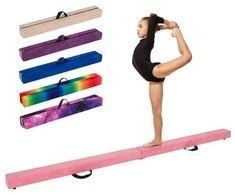 Promotions Gimnastikos pusiausvyros lenta, 270x10x7.5 cm, violetinė