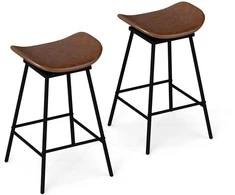 Promotions Baro kėdės, 71,5 cm sėdynės aukštis, Ruda
