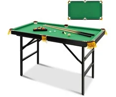 Promotions Sulankstomas biliardo stalas, 122x64x78 cm, žalias