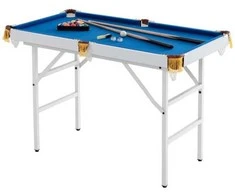 Promotions Biliardo stalas, 122x64x78 cm, Mėlynas