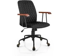 Promotions Biuro kėdė, 62.5x60.5x89.5-97.5 cm, juoda