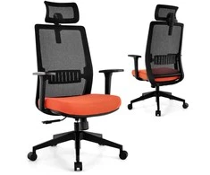Promotions Biuro kėdė, 68,6x64,8x115,6-125,7 cm, juoda