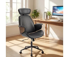 Promotions Biuro kėdė 69.9x66x114.3-124.5 cm Juoda Reguliuojamo aukščio