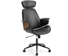 Promotions Biuro kėdė 69.9x66x114.3-124.5 cm Juoda Reguliuojamo aukščio