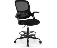 Promotions Biuro kėdė, 70x62x108-126 cm, juoda, tinklelis