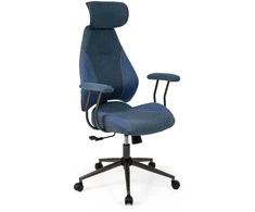 Promotions Biuro kėdė, ergonomiška kompiuterio stalo kėdė, 69.9x63.5x116.8-124.5 cm, mėlyna