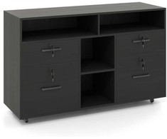 Promotions Dokumentų spinta, 104x35x65 cm, Juoda