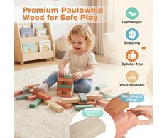 Promotions Dėliojimo žaidimas 54 dalys 15x15x53 cm daugiaspalvis medis