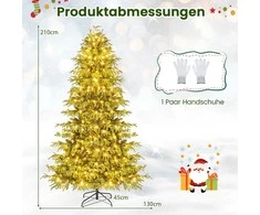 Promotions Dirbtinė Kalėdų eglutė, 210 cm, žalia