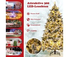 Promotions Dirbtinė Kalėdinė eglutė, 215 cm, Balta