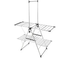 Promotions Drabužių džiovinimo stovas, 137,2x63,5x182,9 cm, sidabro spalvos