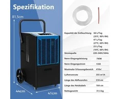 Promotions Drėgmės surinkėjas, 66 L/dieną, Baltas