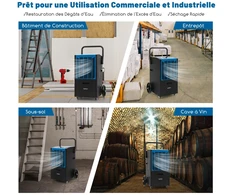 Promotions Drėgmės surinktuvas 66 L/dieną 44x41x81,5 cm mėlynas
