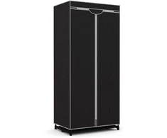 Promotions Drobės spinta, 74x50x172 cm, juoda