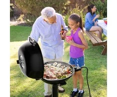 Promotions Elektrinė BBQ grilis, 52x44x82 cm, juoda