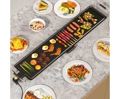 Promotions Elektrinė kaitlentė, 116,5x24x10,5 cm, Juoda