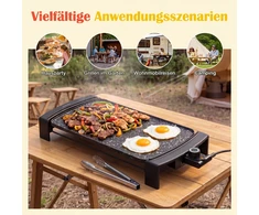 Promotions Elektrinė kepsninė 54x25x8 cm juoda