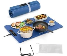Promotions Elektrinis šildymo kilimėlis, 60x38x2 cm, Mėlynas