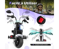 Promotions Elektrinis motociklas 79x58x56 cm rožinis metalas