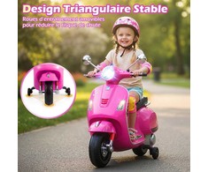 Promotions Elektrinis motociklas vaikams, 101x46x75 cm, rožinis, PP metalas
