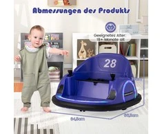 Promotions Elektrinis susidūrimo automobilis, violetinis