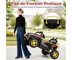 Promotions Elektrinis vaikiškas automobilis, 133x83,5x76 cm, raudonas, metalas
