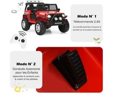 Promotions Elektrinis vaikiškas automobilis, 115,5x73,5x72,5 cm, juodas