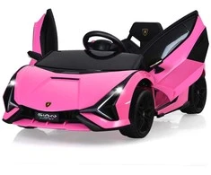Promotions Elektrinis vaikų automobilis, 108x64x41 cm, rožinis