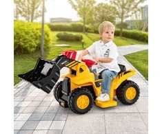Promotions Elektrinis vaikų ekskavatorius, 84x35x43 cm, Geltonas